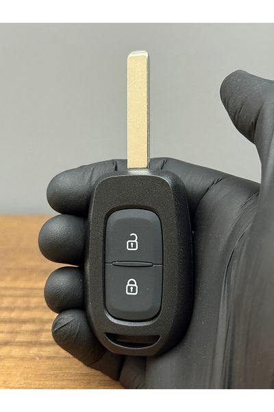 Luxe Aksesuarr Renault Clio Symbol 12-18 Dacia Sandero Duster 2 Button Key Control Shell