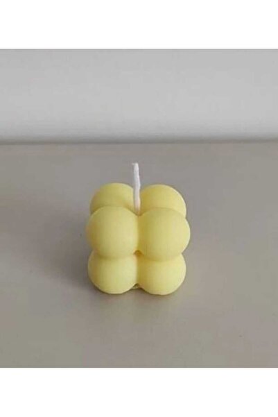 Fest 25 Adet Mavi Pembe Sarı Bubble Mum Söz Nişan Doğum Baby Shower için Hedi...