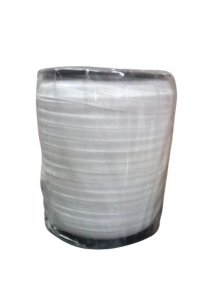 shopwave Laundry Rubber Flat 1 cm 75 Meters 1 Ball White