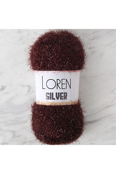 sylar Loren Silver Brown Hand Knitting Strip - Rs0093 - 34089