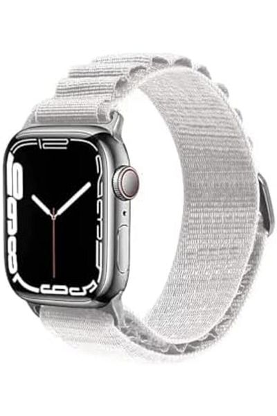 WIWU Ultra Watch Strap for iWatch, 42-49mm - Starlight, Nylon
