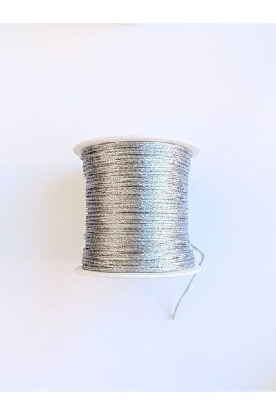 Eskişehir hobi sanat 1.2 mm 80 Meters Silvery Silver Silver Monofilament String Jewelry Design Packaging Gift Packaging String