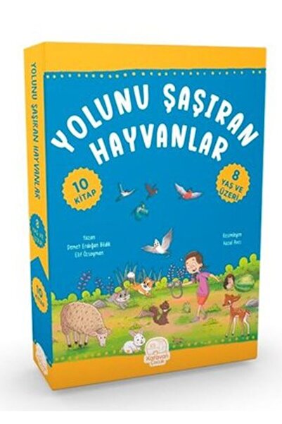 Karavan Çocuk Yolunu Şaşıran Hayvanlar (10 Kitap Takım)