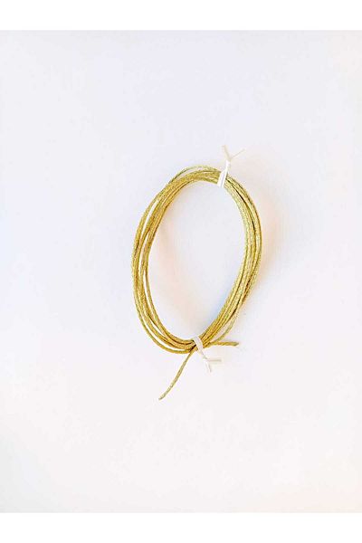 Eskişehir hobi sanat 1.2 mm 2 Meters Silvery Gold Gold Monofilament String Packaging Gift Packaging String