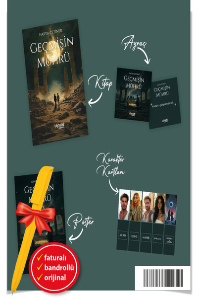 ULYSSES YAYINLARI Alfa Kalem+ Geçmişin Mührü (Havva Çetiner)-YENİ ULYSSES Kitap