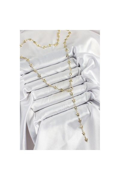 Skygo Brass Gold Color Starry Women's Y Necklace - Tj-Bko10301