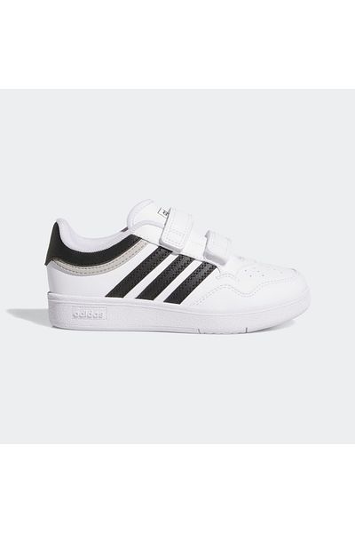 adidas Children's White Hoops 4.0 Cf C Casual Shoes Ji3482