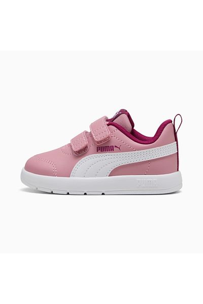 Puma Children's Gray Courtflex V3 V Inf Casual Shoes 310252-15