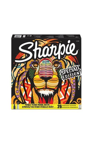 Art Tone Sharpie Permanent Marker Fine Set of 26 Lion