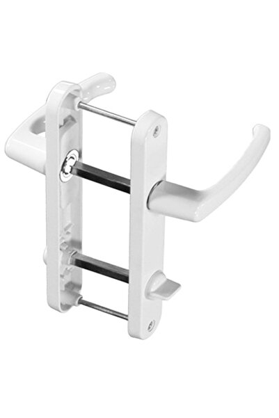 HALL BREATHE Beyaz metal kapı kolları, banyo, wc, pimapen, pakpen için uygun ve şık tasarım