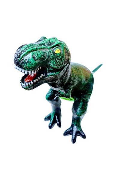 OEM T-Rex Dinosaur Figurine with Sounds, 50 cm, Green, Batteries Included