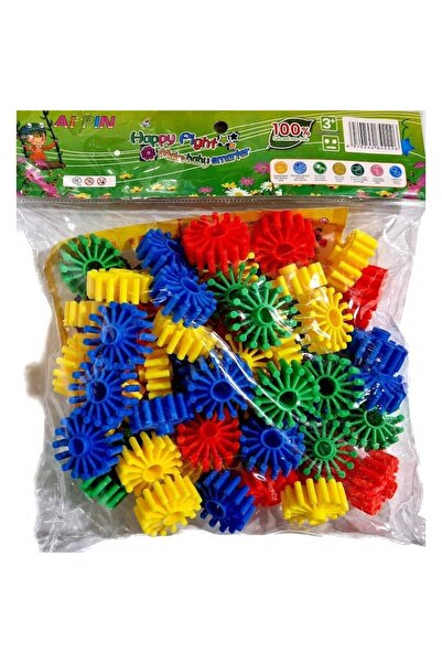 OEM Construction Set with Gears, 50 Pieces