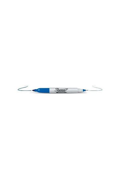 Art Tone Sharpie Permanent Marker Double Ended Blue
