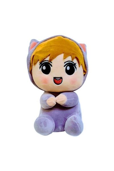 OEM Papusa textila, cry babies, gri, 20 cm