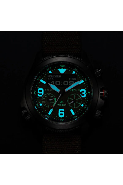 Citizen Promster Land Jv1005-02W Men's Wristwatch