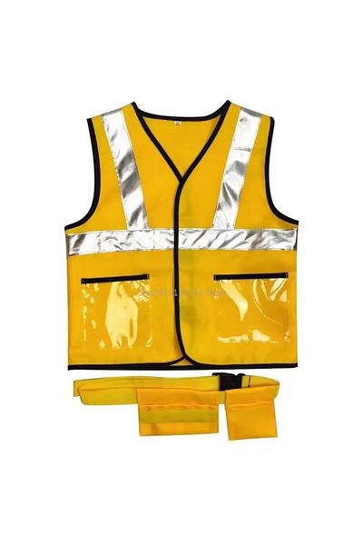 rexa Children's Construction Worker Cosplay Costume – Realistic Builder Role Play Set