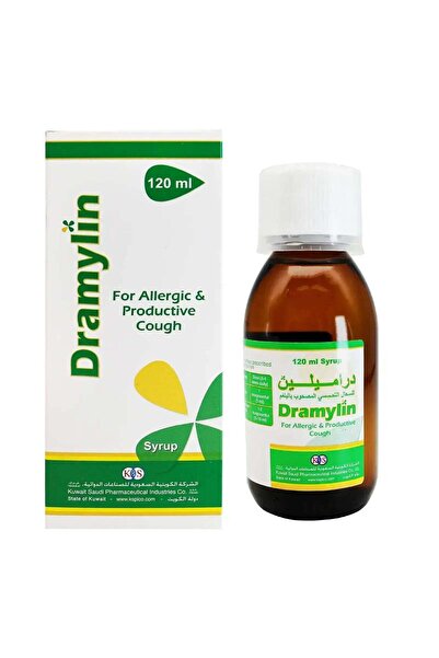 OTC شراب دراميلين للبالغين 120 مل