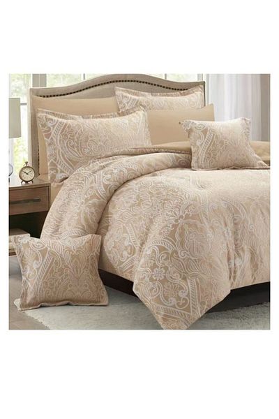 smart home Double-sided duvet set, 8-piece duvet, size 240x260 cm, filling (350 g/m²), microfiber