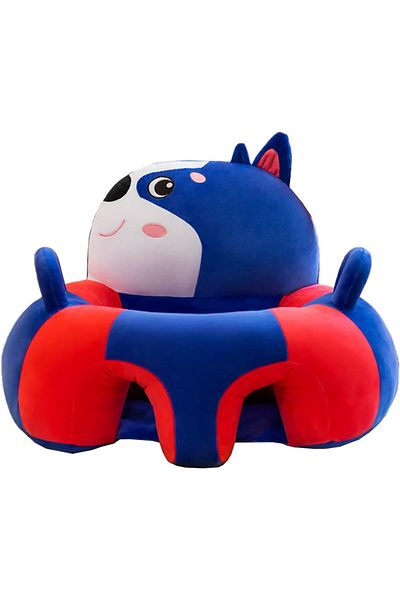 rexa Whale Baby Floor Seat Cover – Soft Infant Sitting Support Chair Cover (55 x 50 x 40 cm)