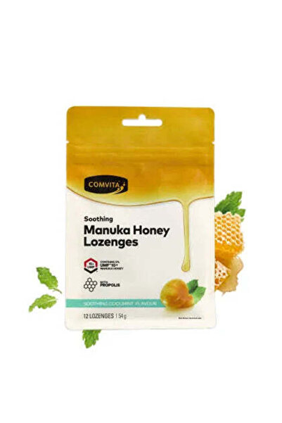 OTC معينات عسل مانوكا بنكهة الليمون ١٢ قطعة