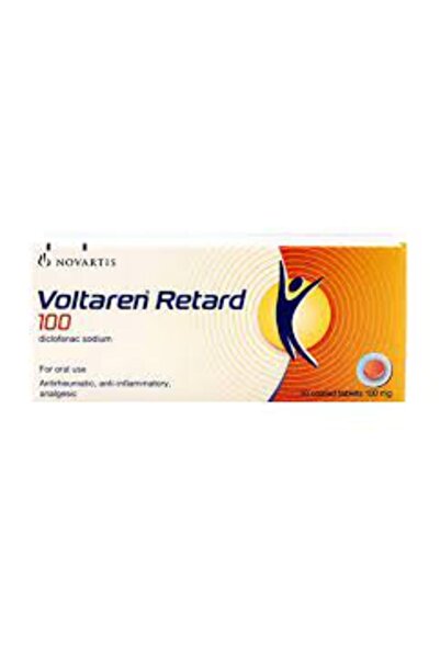 OTC فولتارين ريتارد (100 ملغ)، 10 قطع