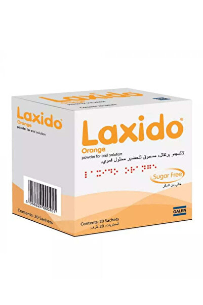 OTC مسحوق لاكسيدو البرتقالي للمحلول الفموي