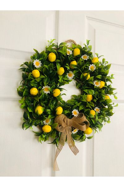 LİMOMİ Lemon Daisy Door Ornament