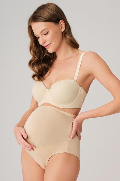 İpeksi Cotton and Modal Fabric High Waist Skin Maternity Panties