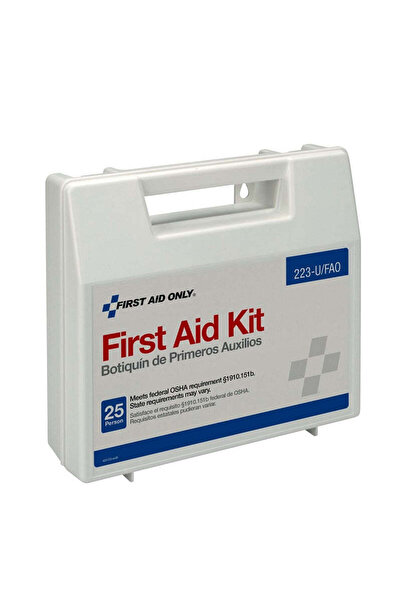 OTC مجموعة الإسعافات الأولية نوفاميد بيضاء HY2931 لـ 25 شخصًا