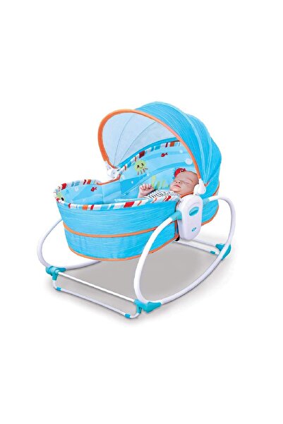 rexa سرير أطفال 5 في 1، سرير هزاز بجانب السرير