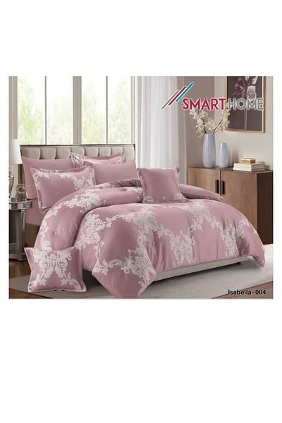 smart home Double-sided duvet set, 8-piece duvet, size 240x260 cm, filling (350 g/m²), microfiber