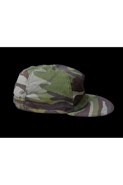 kho military design Woodland Camouflage Summer Hat 1980-2000 (with Elastic Back-Original Zero Product)