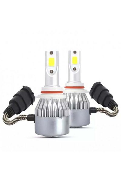 Led Light Alex SET 2 LEDURI CU VENTILATOR, 72 W, 7600 LM 12 V ALB 6500 K COMPATIBIL HB 4/9006