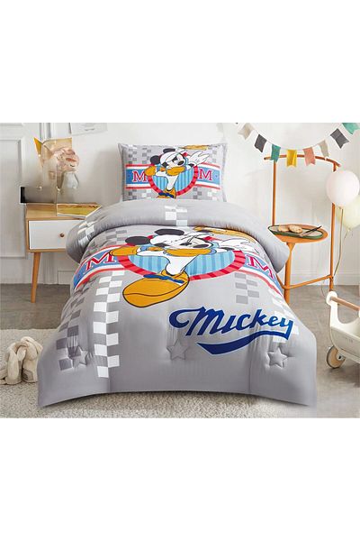 Moon Children's drawings 3-piece comforter set, soft and fluffy middle filling, 210*160 comforter