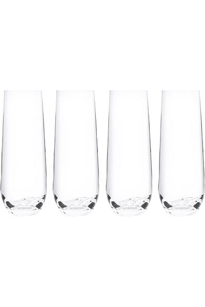 ALSAIF 4 pieces Glass cup set