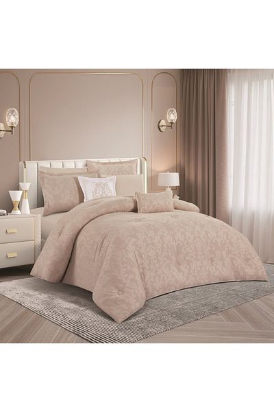HOURS Horse 4-piece single-size comforter set in durable and soft floral fabric