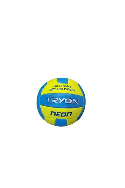 TRYON Volleyball Ball Green Blue Neon