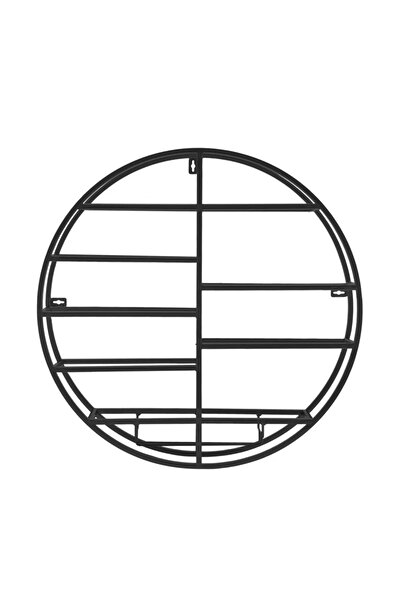 df doffo.com.tr creative furniture designs Siyah Metal Daire Şaraplık Duvara ...