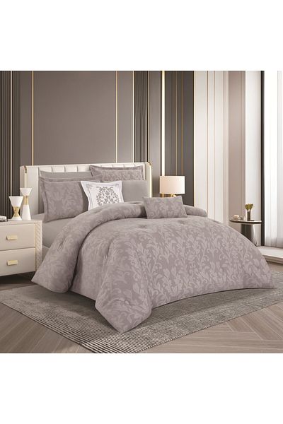 HOURS Horse 8-Piece Double Size Floral Quilt Set