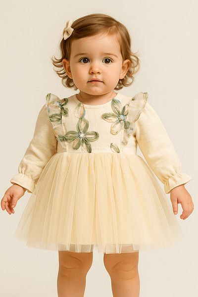 minuma Baby Girl Valorya Seasonal Dress 6/18 Months