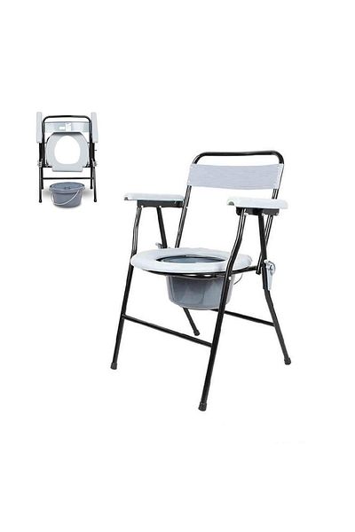 DORRA JL899 Folding Steel Fixed Bath Chair