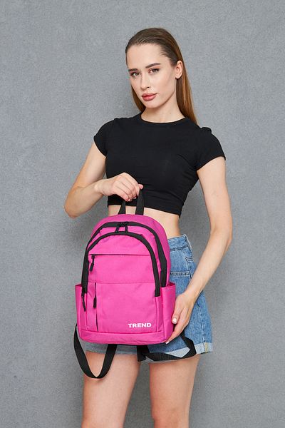 TREND Unisex Waterproof Fabric Backpack - Medium Size Daily, School and Sports Bag