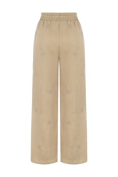 SEIZE THE DAY Kuun Women's Kupra Embroidery Detail Pants