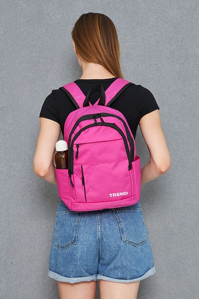 TREND Unisex Waterproof Fabric Backpack - Medium Size Daily, School and Sports Bag