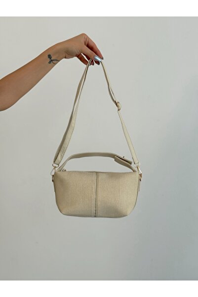 KIRASE Brand New Model Plain Straw Look Quality Adjustable Strap Shoulder, Crossbody, Hand and Arm Bag