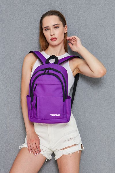 TREND Unisex Waterproof Fabric Backpack - Medium Size Daily, School and Sports Bag