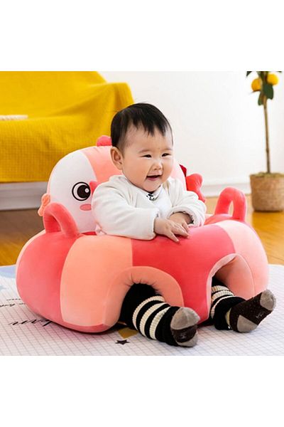 rexa Sitting Plush Baby Chair – Soft Supportive Infant Practice Seat (50 x 35 x 40 cm) for Boys & Girls