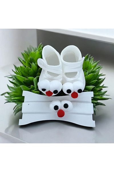 ÖZKARDEŞLER BABY Özkardeşler Baby Baby Booties and Bandana Accessories