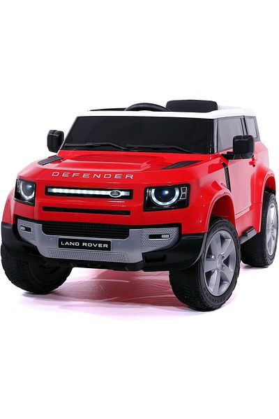 rexa Kids Electric Land Rover Defender Ride-On Car - Black Battery Powered SUV Toy