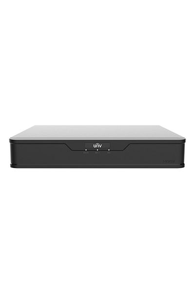 Uniview 4K NVR, 4 PoE channels, max. 16MP, VCA, Ultra H.265 - UNV NVR501-04B-P4